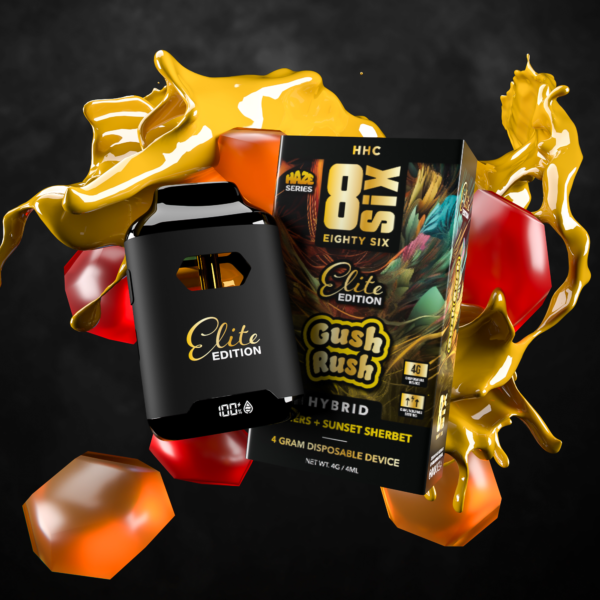Gush Rush Elite Edition HHC 4G Disposable Vape (Gushers) - Image 2