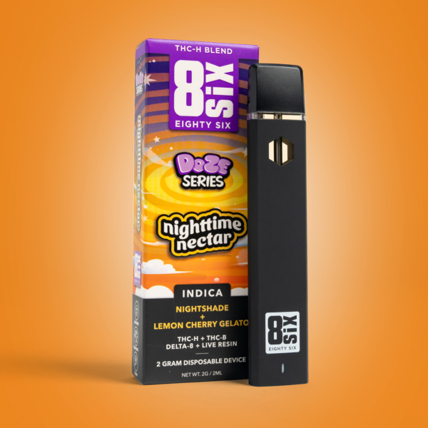 Nighttime Nectar THCh 2G Disposable Vape (Nightshade)